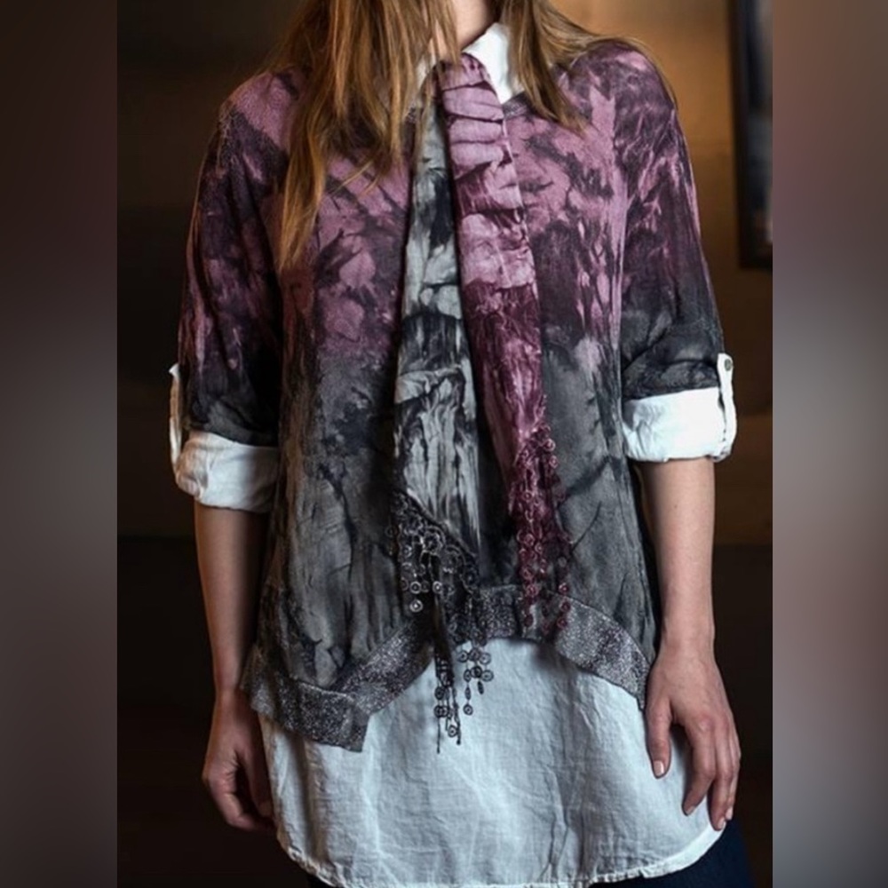 M made in Italy 2 piece unique shirt